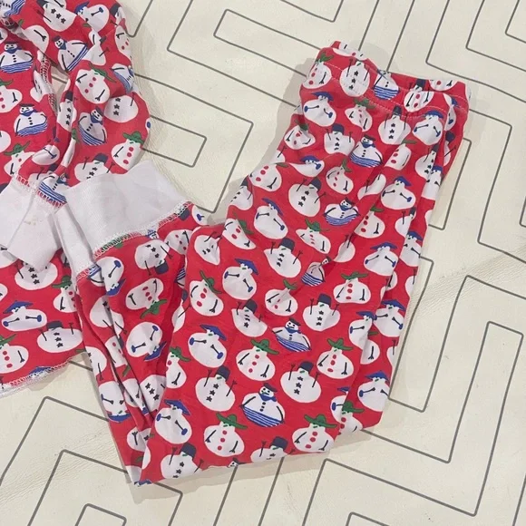 Roller Rabbit Winter Snowman Pajama Set - Picture 3 of 15